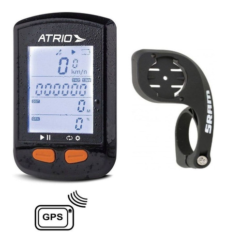 Gps Atrio Steel Bi132 Bluetooth Sensor Cadência + Suporte