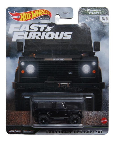 Hot Wheels Premium Furious Fleet 5/5 - Land Rover Defender 9