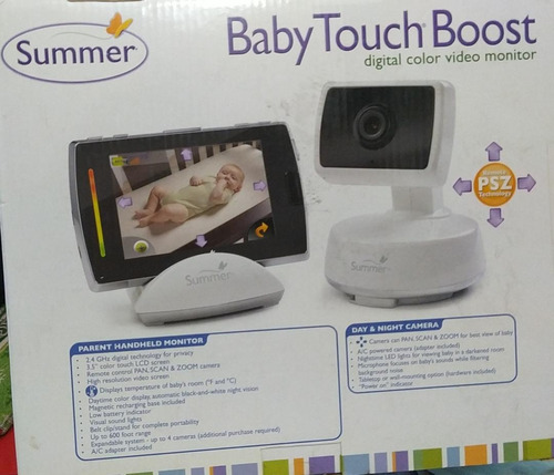 Imagen 3 de 7 de Monitor De Video Para Bebé Summer Baby Touch Boost