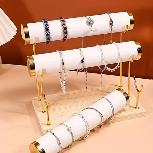 Joyero Simple De 3 Capas, Soporte Para Relojes De Pulsera De
