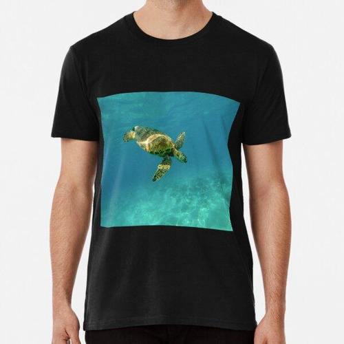 Remera Tortuga Bajo El Agua Algodon Premium