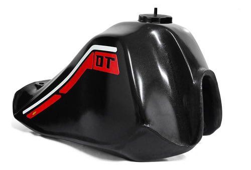 Tanque Para Dt 180 Plástico Branco Preto Vermelho X Cel Moto