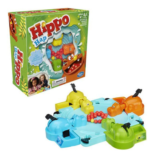 Hippos Glotones 3 Unidades 