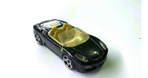 Hot Wheels Ferrari F430 Spider Convertible Negro