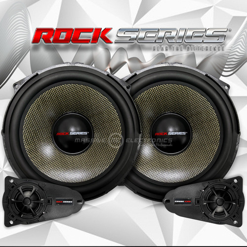 Set De Medios Plug & Play Vw Rock Series 8 PLG Rks-vw180.2