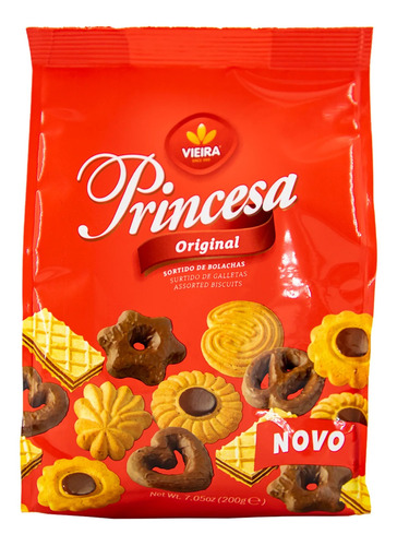 Biscoitos Sortidos Princesa Vieira 200g