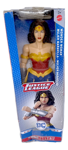 Figura Wonder Woman Liga Justicia Superheroe 30cmarticulada 