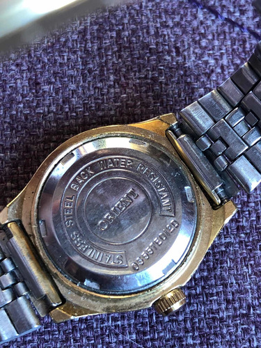 Relogio Antigo Feminino Automatico Orient Usado Dourado