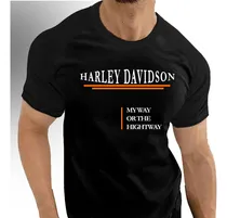 Comprar Playera Motociclismo Moto Biker Hombre Harley Davidson