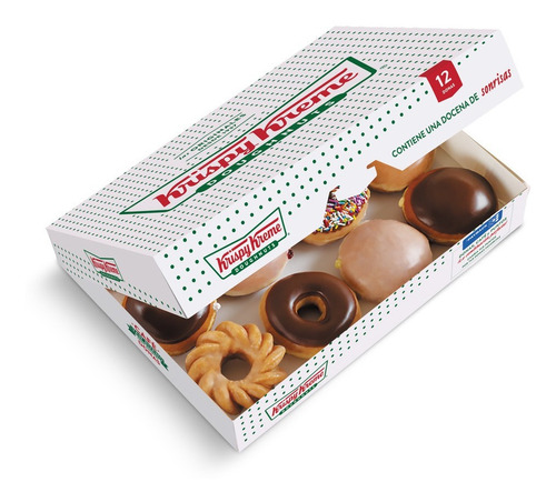 Krispy Kreme Docena De Donas Select (variada)