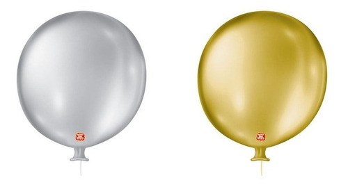 Balões São Roque Super Gigante Cintilante Nº 35