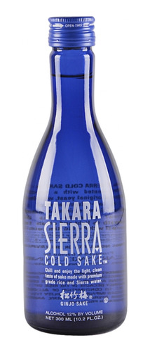 Sake Japonés Takara Sierra Gold 300 Ml