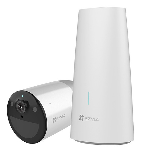 Imagen 1 de 9 de Ezviz Bc1 Cámara C/batería Sirena Sin Cables Hasta 365 Dias