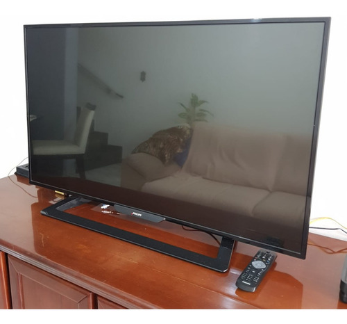 Tv 43 Led Full Hd Philips Slim Série 5000 Hdmi Usb 120/220v