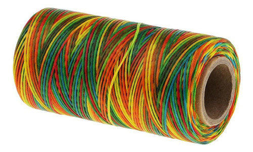 1 Hilo Encerado Plano De Color Arcoíris, 150d, 1mm, Costura