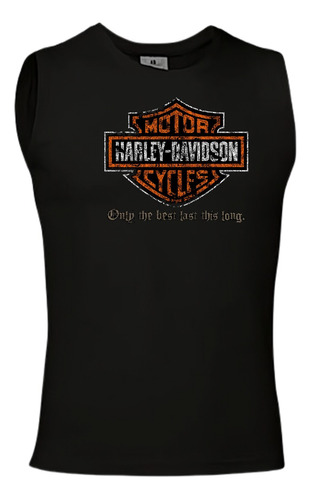 Musculosa Algodón 100% De Calidad Harley Davidson 