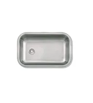 Comprar Bacha Simple De Acero Inoxidable Mi Pileta Bajo Mesada 103p Bajo Mesada Mide 32 X 52 X 18 Cm