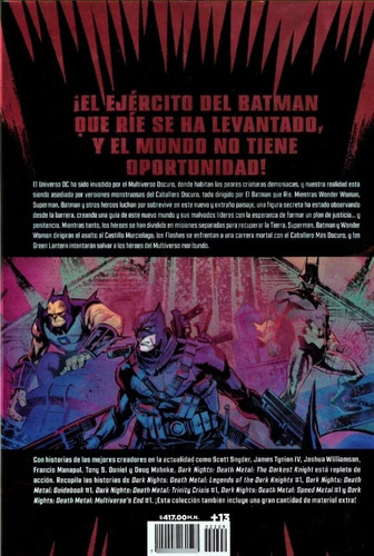 Dc Deluxe Dark Nights Death Metal The Darkest Knight Tapdura