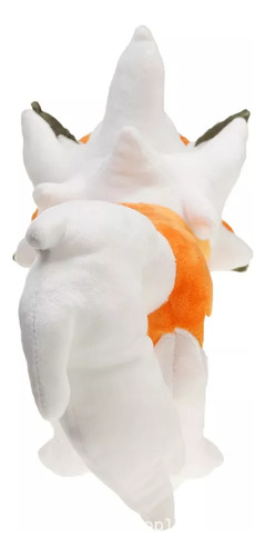 Boneco De Pelúcia Laranja Lycanroc Brinquedo Presente De