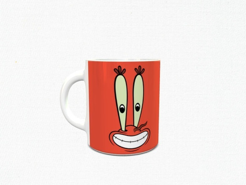 7 Tazas Sublimadas Bob Esponja - Caras