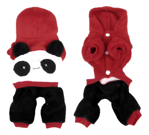 Diseño De Invierno Con Capucha Prensa Stud Botón Panda Masco