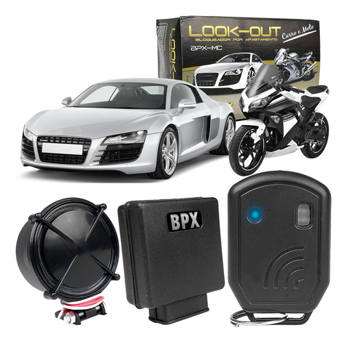 Bloqueador Automotivo Por Afastamento P/ Carro E Moto Bpx Mc