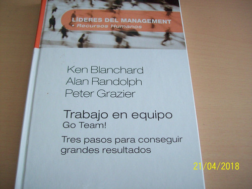 Blanchard / Randolph / Grazier. Trabajo En Equipo, 2006