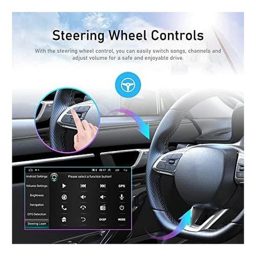 Radio De Coche Estéreo 1g+ 32g Android 13 With Wiralt Autopl