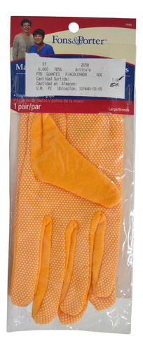 Guantes Para Acolchado Quilting Fons & Porter Talla G