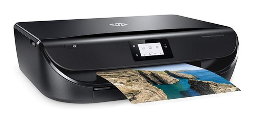 Imagen 2 de 3 de Impresora a color multifunción HP Deskjet Ink Advantage 5075 con wifi negra 110V/220V