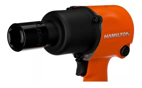 Imagen 3 de 6 de Llave Pistola Impacto Neumática Enc 1/2 610 Nm Hamilton Hn30