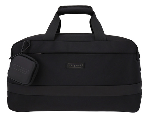 Bolso Deportivo Gym Bag Deprotes Metro Duffle Color Negro Lisa