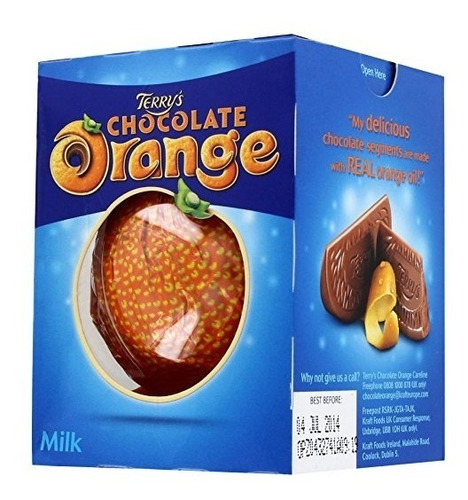 Naranja De Terry Chocolate - Leche (157 G)