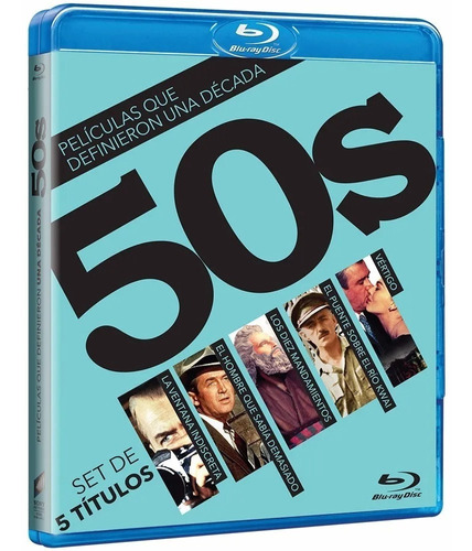 Decada 50s Coleccion 5 Peliculas Boxset Blu-ray