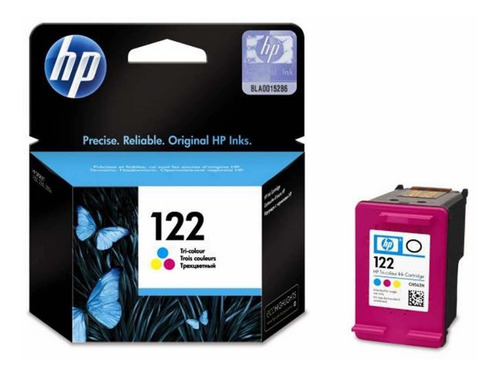 Imagen 1 de 2 de Cartucho Hp Original 122 Tricolor 1000 1050 2000 2050 Sgi