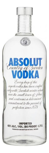 Pack De 2 Vodka Absolut Blue 1.75 L