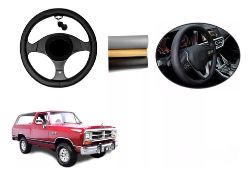 Funda Cubre Timon Cuero Nuevo Dodge Ramcharger 1983 A 1994