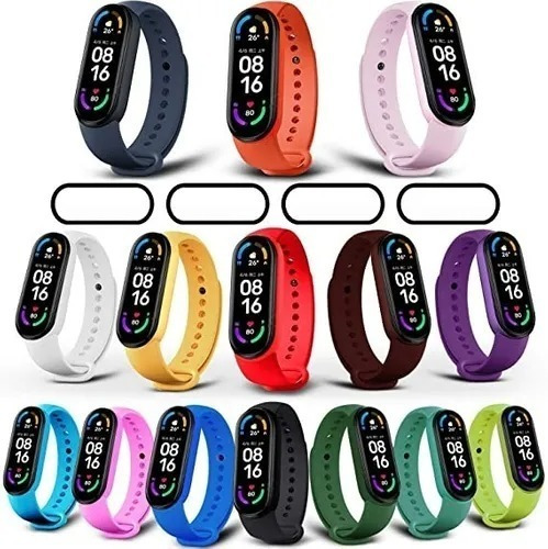 Malla Para Mi Band Xiaomi 5/6 Correa De Colores