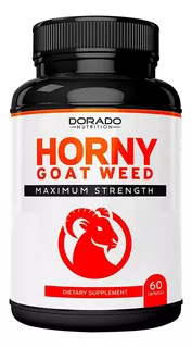 Horny Goat Weed Puro 60cap Salud Sexual Para Hombre O Mujer
