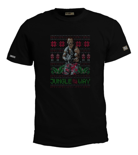 Camiseta 2xl - 3xl Navidad Arnold Schwarzenegger Regalo Zxb