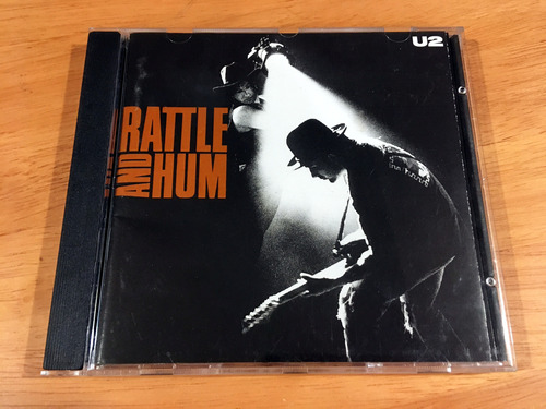 U2 Rattle And Hum Cd Australia Festival 1st Pressing 1988