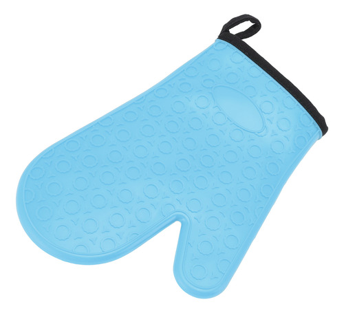 Guante De Cocina Azul Para Hornear, De Silicona, Guante Alto