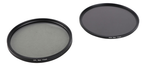 Filtro Nd De Cámara 3 En 1, Juego De Vidrio Óptico Uv Cpl Nd