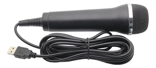 Micrófono Universal Con Cable Usb Para Karaoke Para Wii