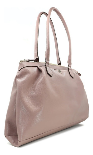 Bolso de compras morado/púrpura/púrpura/de cuero, color: violeta oscuro