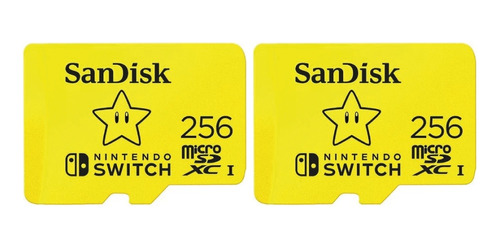 Memoria Micro Sd 256gb Nintendo Switch 4k Original 2 Pzs