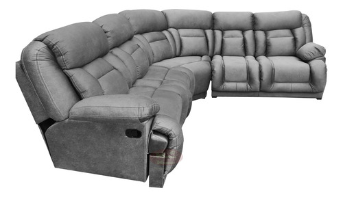 Sala Modular Esquinera Con Un Reclinable Mod. Hermes Peque