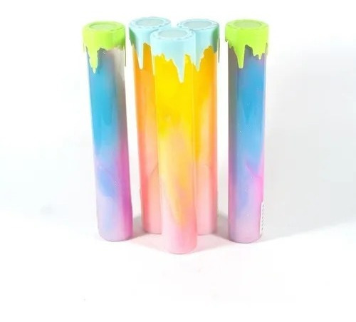 1 Magic Rainbows Slime Tubos  Grandes Colores