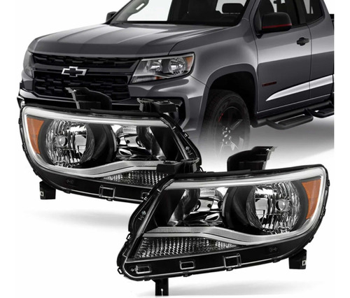 Par Faros Chevrolet Colorado 2016 2017 2018 2019 2020 2021