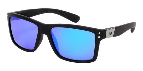 Anteojos Lentes De Sol Vulk Raven Espejados Wayfarer Gafas